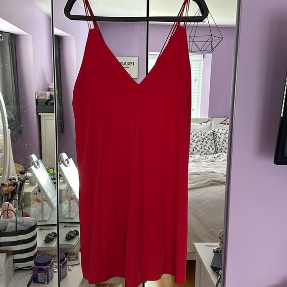 Red Shift Mini Dress - Picture 1 of 3